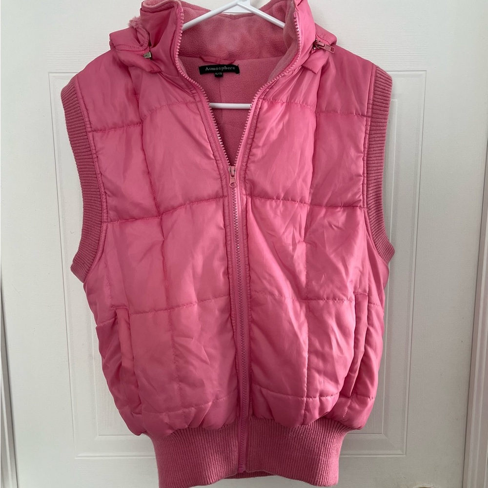 ❤️ # 88- Atmosphere Pink Quilted Vest